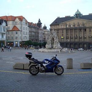 Brno central square