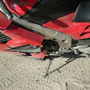 Little mishap on second saturday ride
