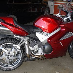 She's all wet...