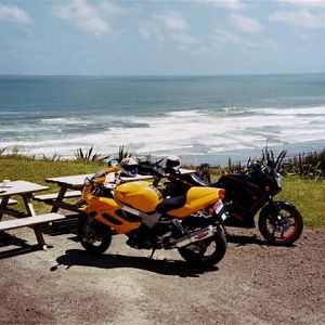 97 VTR at Kaiotahi beach
