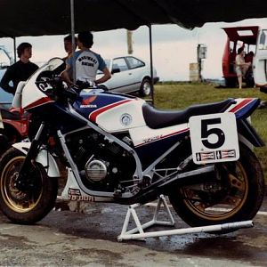 Gen 1 VF 750. production race bike