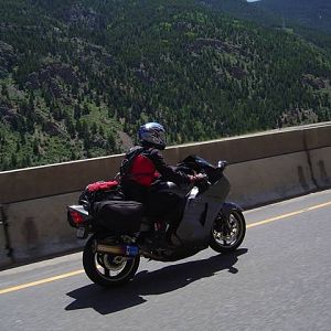 Crossing the Rockies.