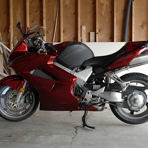 My VFR in the garage