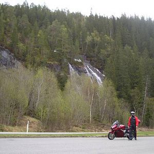 The first waterfalling!!!
