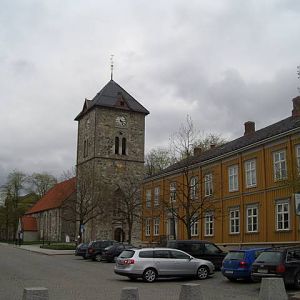 The ancient church in Trondheim