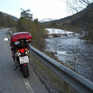 On the way from Dombas to Alesund