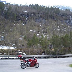 On the way from Dombas to Alesund