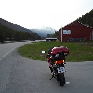On the way from Dombas to Alesund