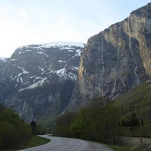On the way from Dombas to Alesund