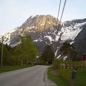 On the way from Dombas to Alesund