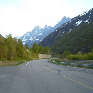 On the way from Dombas to Alesund