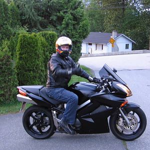 Hubby taken her out for a good test rip!
