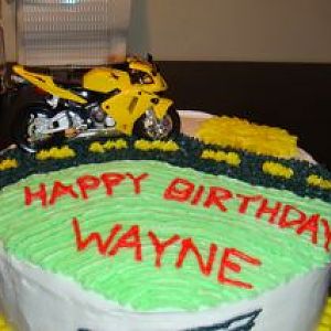 The wife made me a B'day cake!