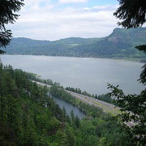 Top of Multnomah Falls