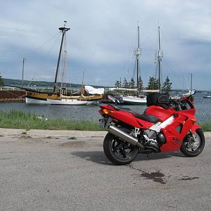 2001 VFR near Traverse Bay, Michigan