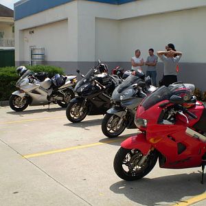 The bikes on breather