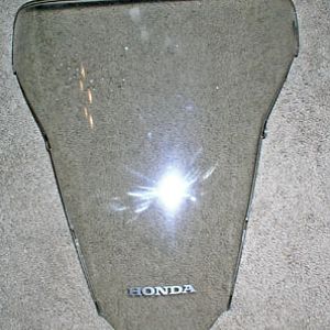 Windscreen before