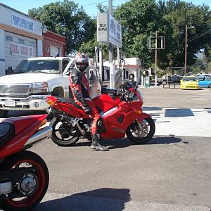 Jason ready to fill up.......Maybe not
