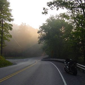 Route 219 North from Elkins, WV