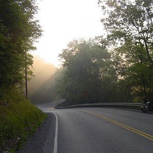 Route 219 North from Elkins, WV
