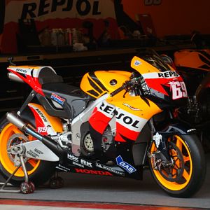 IMS Moto GP pit walk