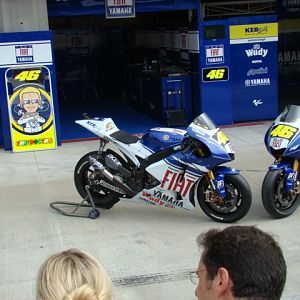 IMS Moto GP pit walk