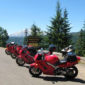 lineup at gifford pinchot viewpoint