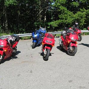 WA near a dam when we first stopped
