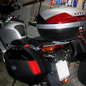 Luggage installed