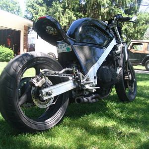 1986 vfr 700f  hand built custom streetfighter