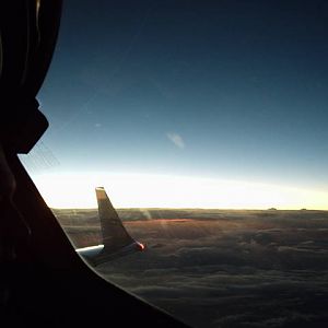 Sunrise over New Mexico