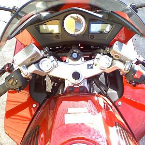 Pazzo Levers, Black w/ red adj. tabs, both short.