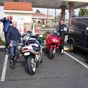 Other riders roll in