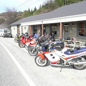Beer at the luggate pub