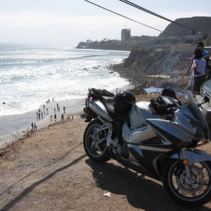 my vfr 800  (my first wife)