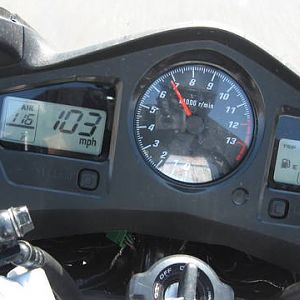 my vfr 800  (my first wife)