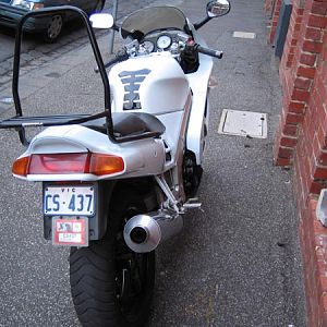 My '95 custom white with a mere 100k km on the clock