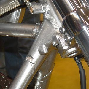 Honda Fury welds