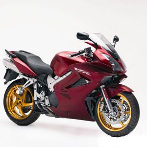 '07 Candy Red w/Anodized Gold Rims