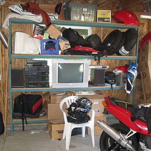 garage shelving