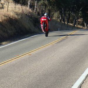 Reg's Big Stonkin' Wheelie!