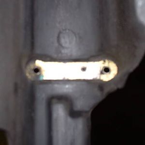 Chain guard rivet plate