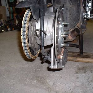 REar brake caliper assemblies