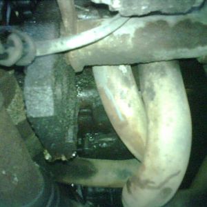 87 VFR700 F2 rear exhaust header layout