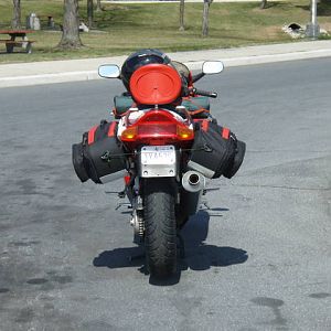 EXL Saddlebags Rear