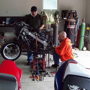 Sac bike work day