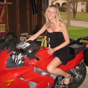 my girl and MY bike