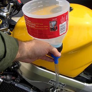 Fill Overflow Bottle