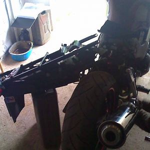 changing of exhaust gaskets + sparks
