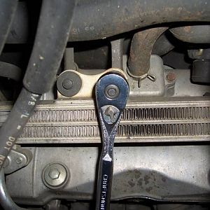 Remove Oil Cooler Bolts